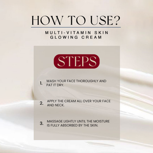 Multi-Vitamin Skin Glowing Cream - Golden Girl Cosmetics