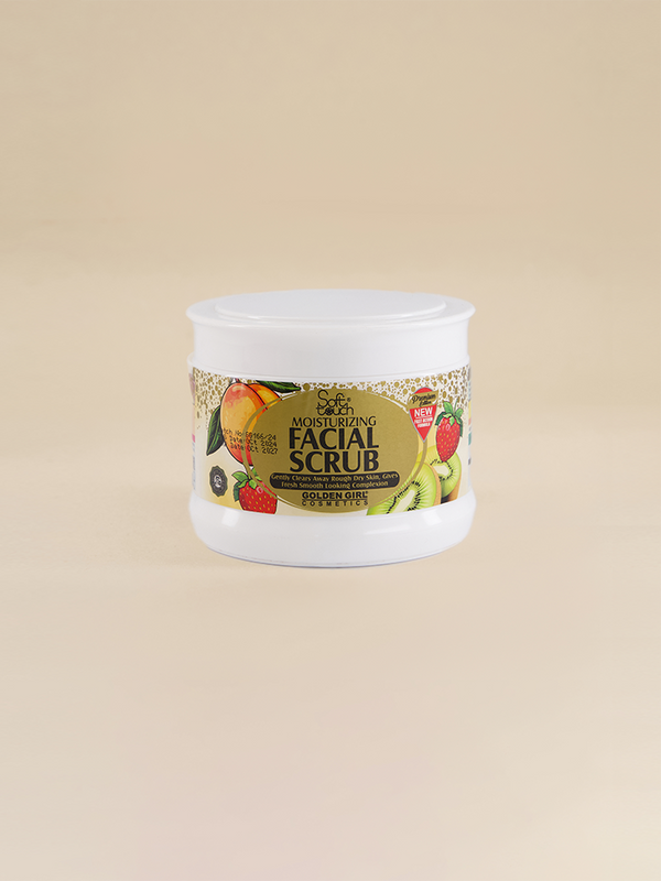 Facial Scrub with Peach, Strawberry, and Kiwi 500gm