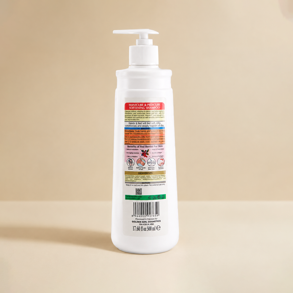 Mani & Pedi Shampoo - Golden Girl Cosmetics