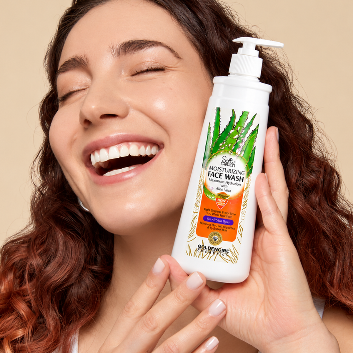 Moisturizing Face Wash - Golden Girl Cosmetics