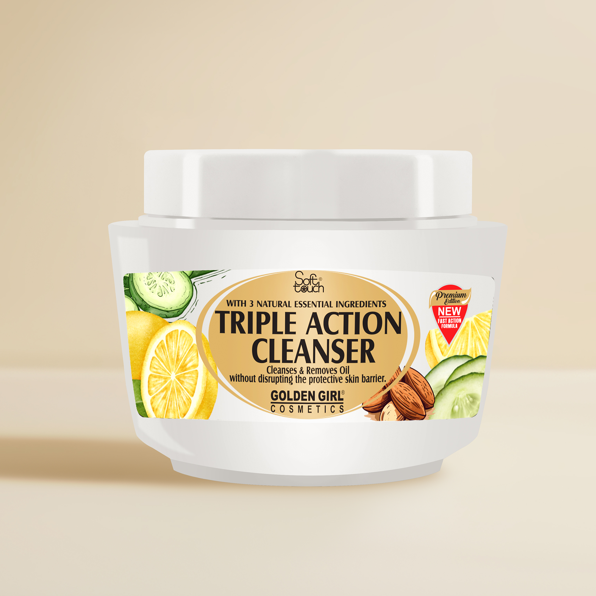 Triple Action Cleanser - Golden Girl Cosmetics