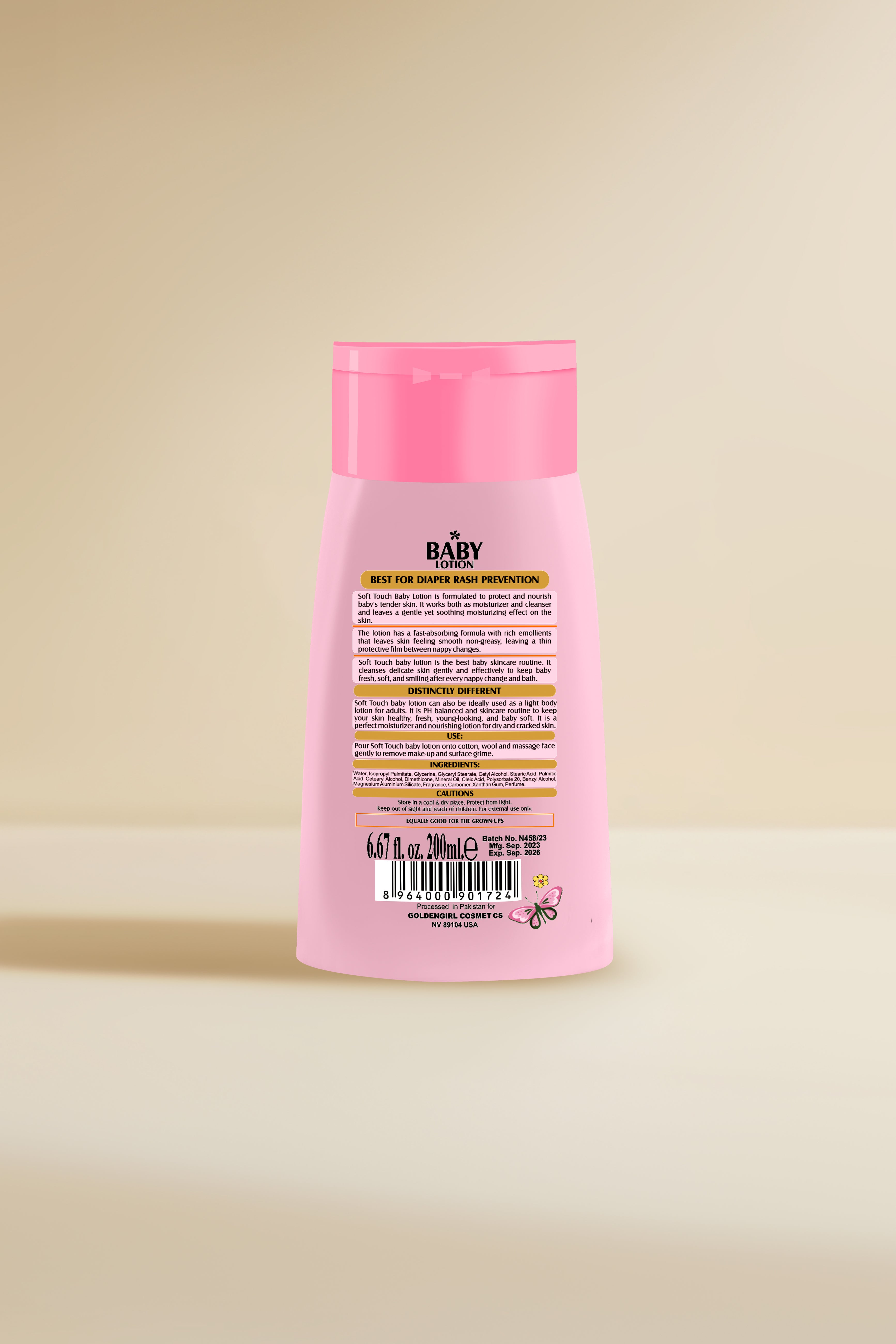 Baby Lotion - Golden Girl Cosmetics