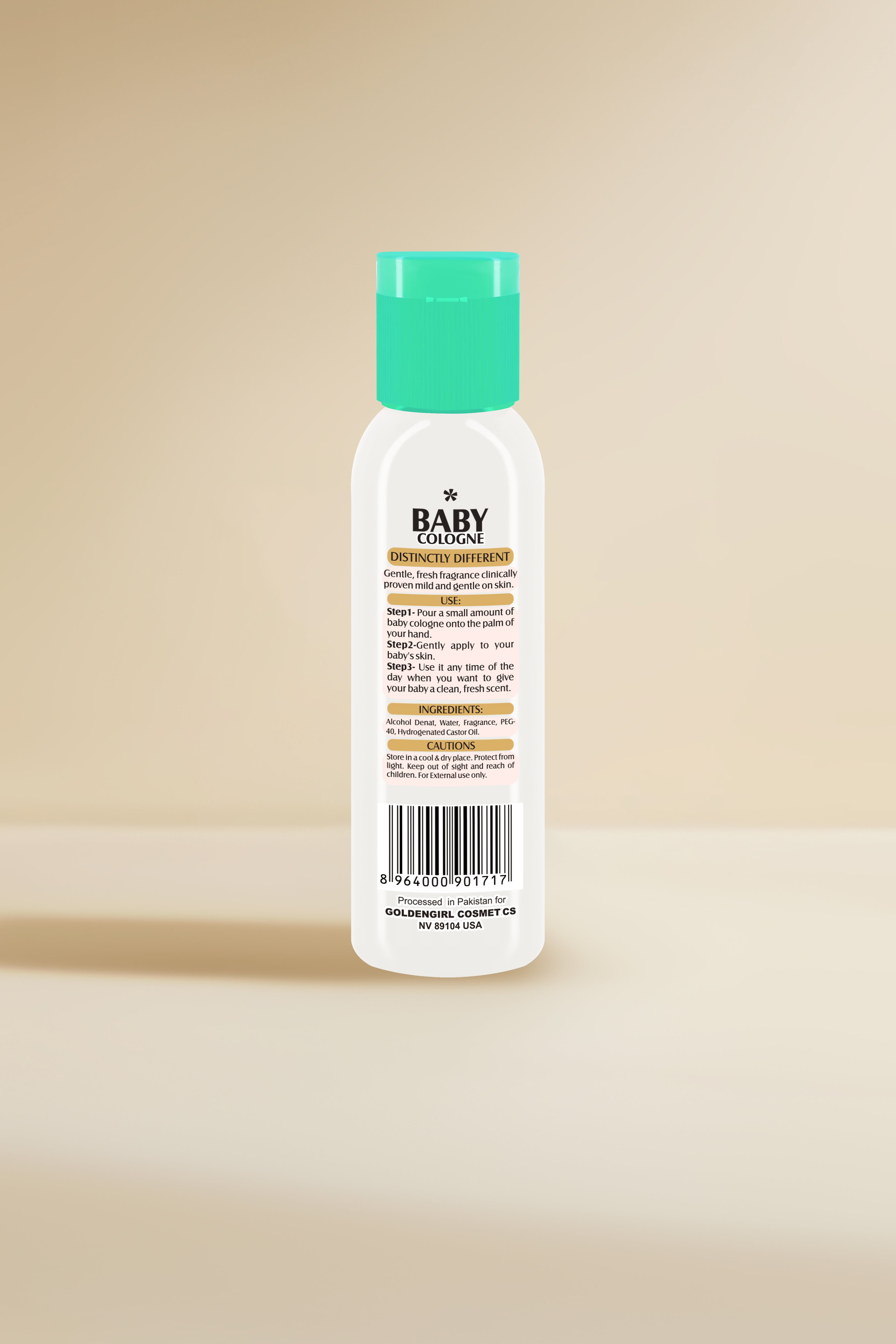 Baby Zinc & Castor Oil - Golden Girl Cosmetics