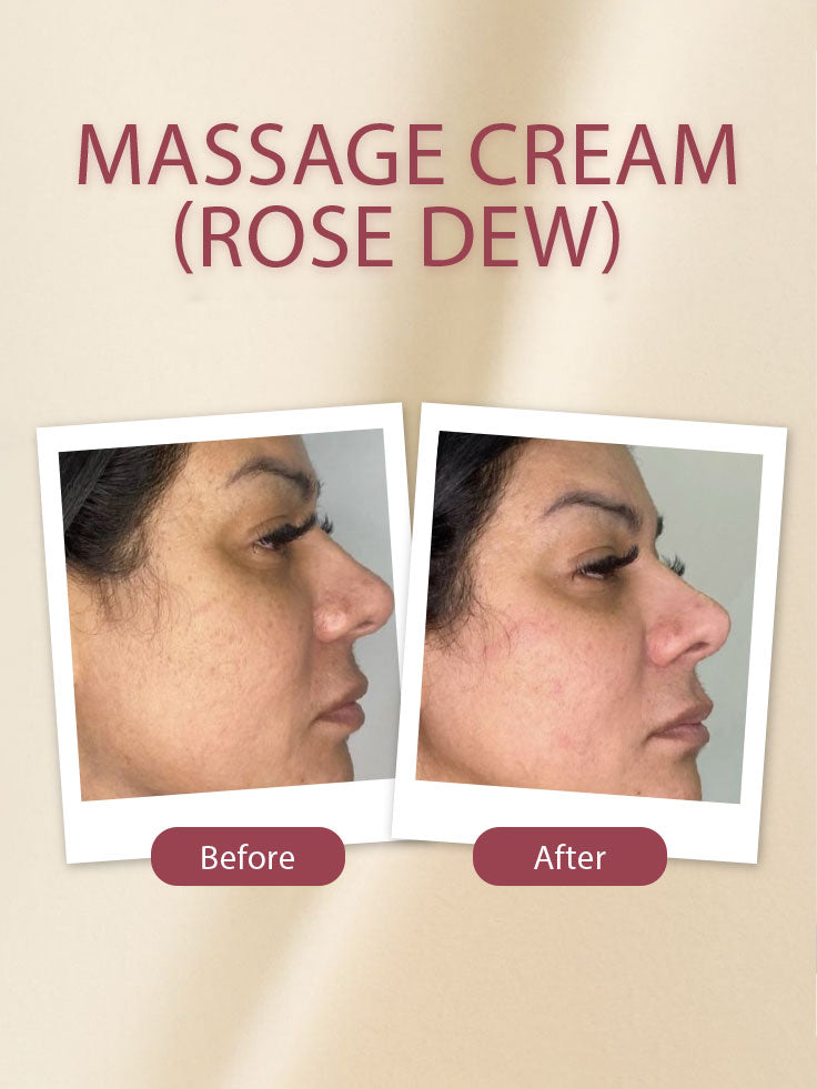 Massage Cream (Rose Dew) 500gm - Golden Girl Cosmetics