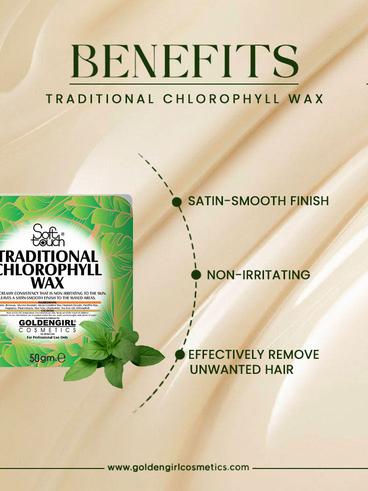 Traditional Chlorophyll Wax - Golden Girl Cosmetics