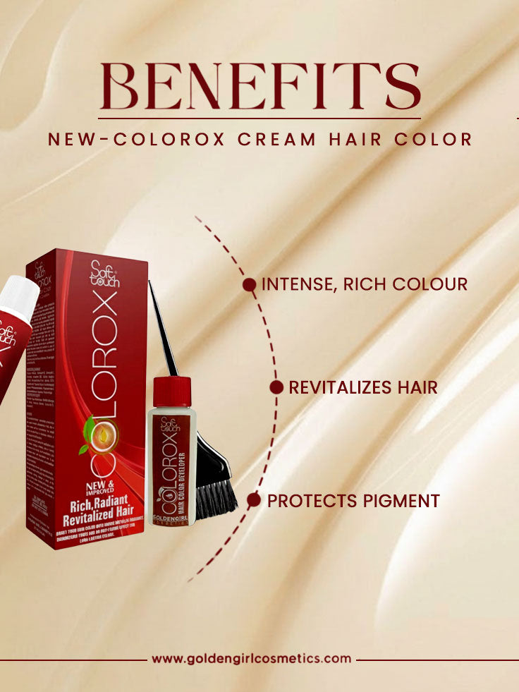 New-Colorox Cream Hair Color - Golden Girl Cosmetics