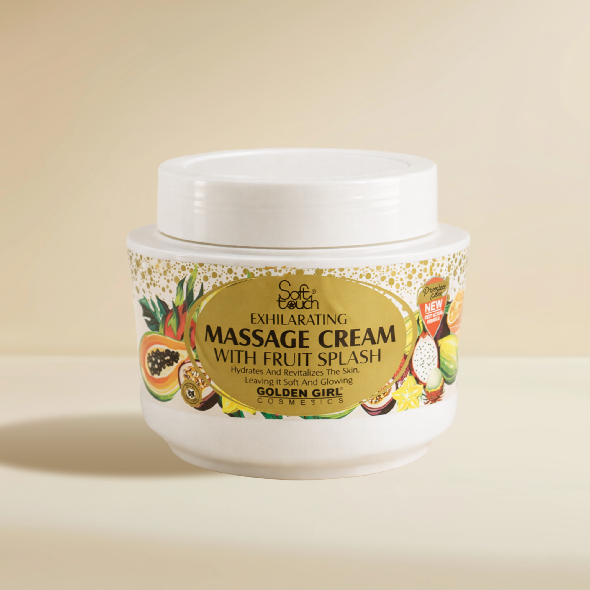 Massage Cream (With Fruit Splash) - Golden Girl Cosmetics