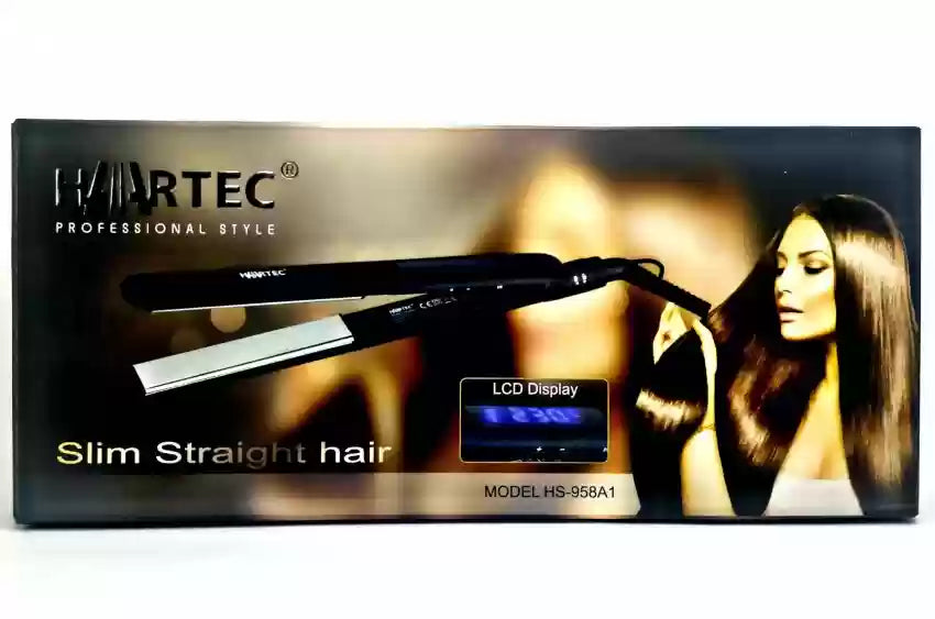 “GG‑350 Hairtec professional hair straightener for sleek, shiny hair.”