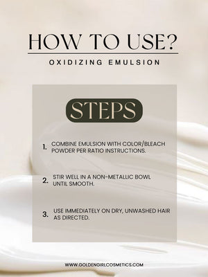 Oxidizing Emulsion Vol.30 - Golden Girl Cosmetics