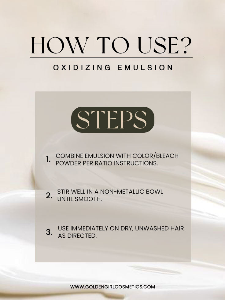 Oxidizing Emulsion Vol.30 - Golden Girl Cosmetics
