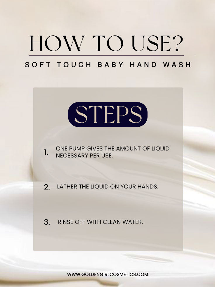 Soft Touch Baby Hand Wash - Golden Girl Cosmetics