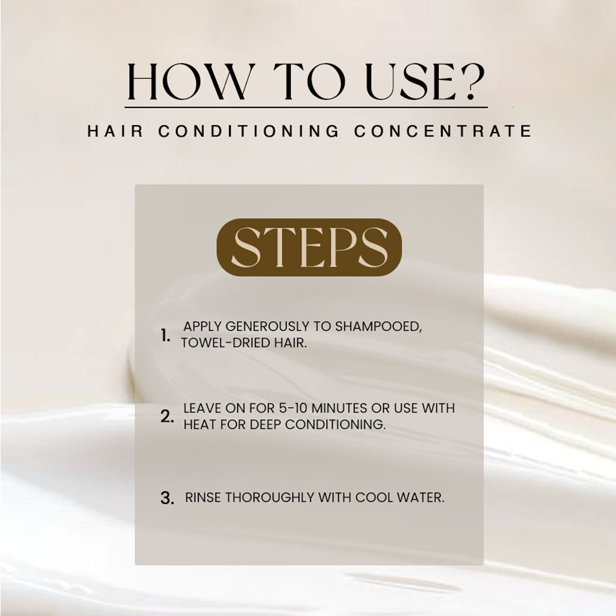 Hair Conditioning Concentrate - Golden Girl Cosmetics