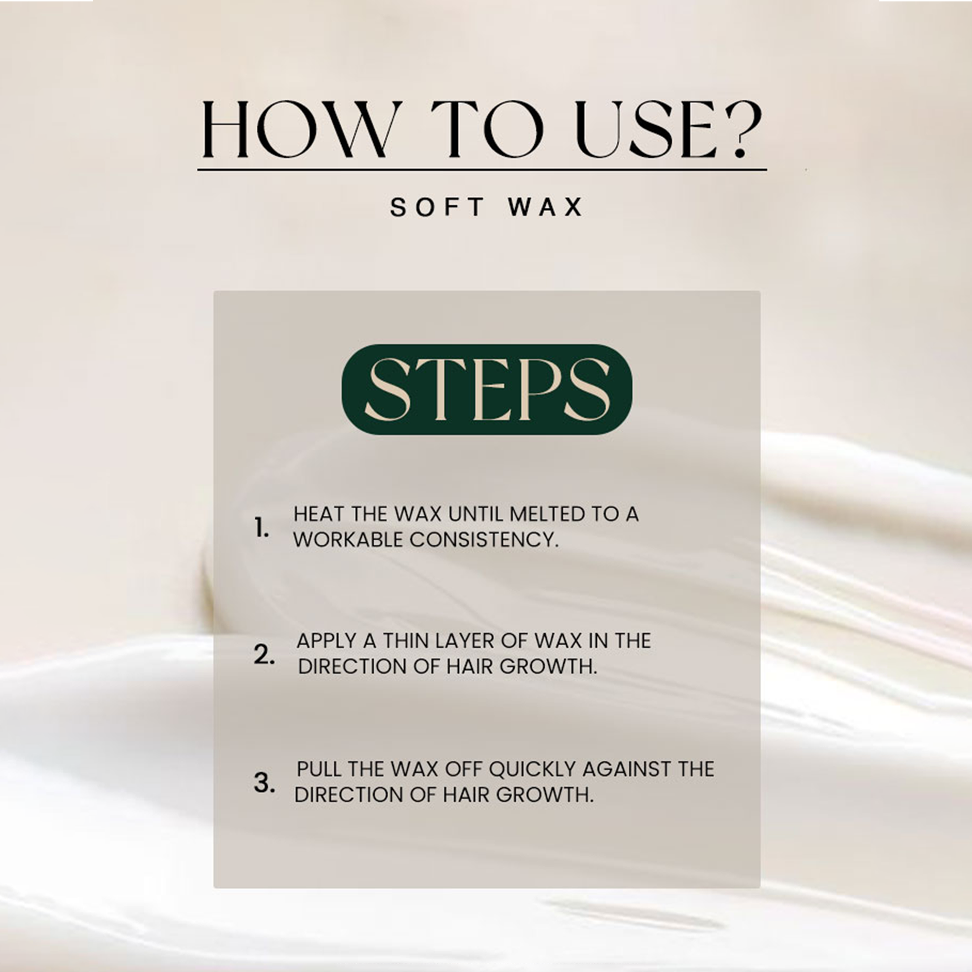 Soft Wax - Golden Girl Cosmetics