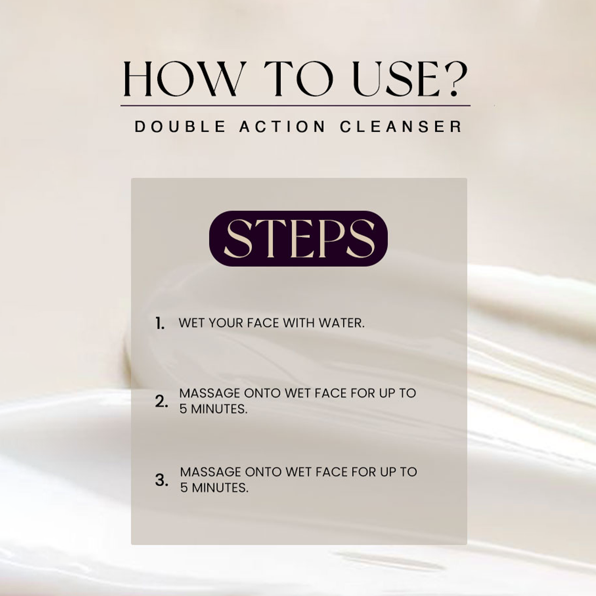 Double Action Cleanser - Golden Girl Cosmetics