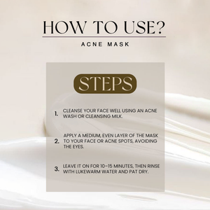 Acne Mask - Golden Girl Cosmetics