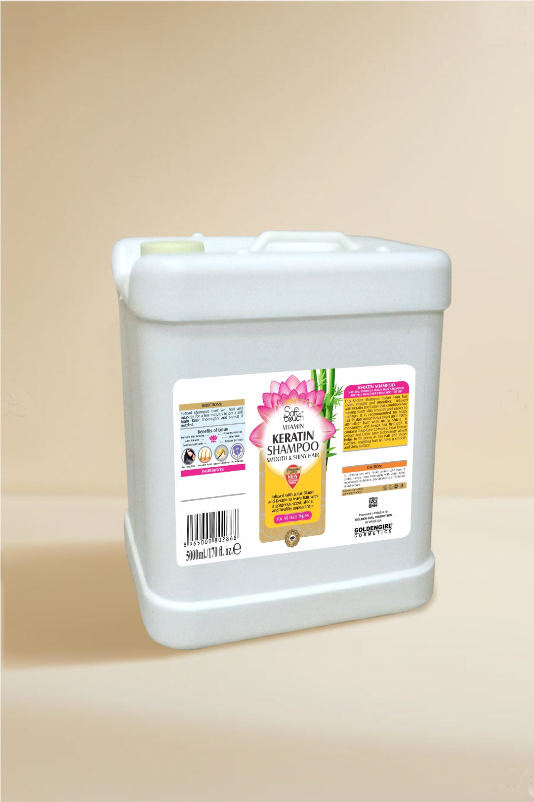 Keratin Shampoo - Golden Girl Cosmetics