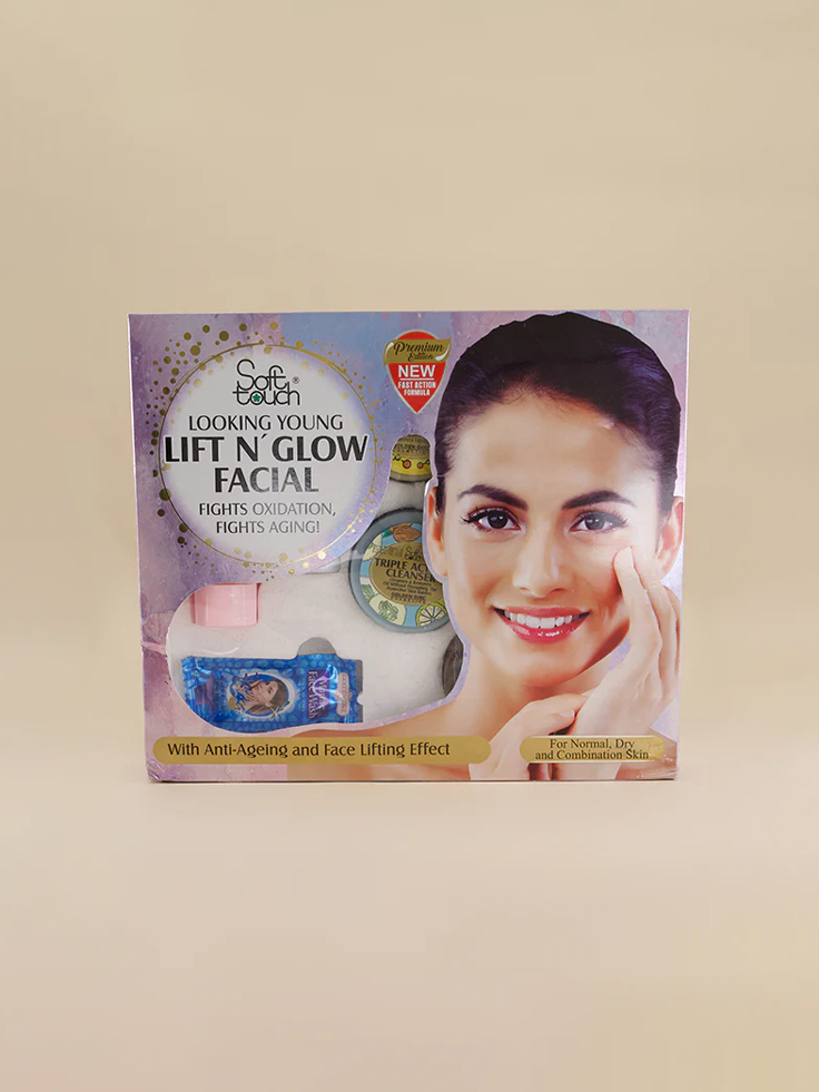 Lift n Glow Facial Set 9 items - Golden Girl Cosmetics