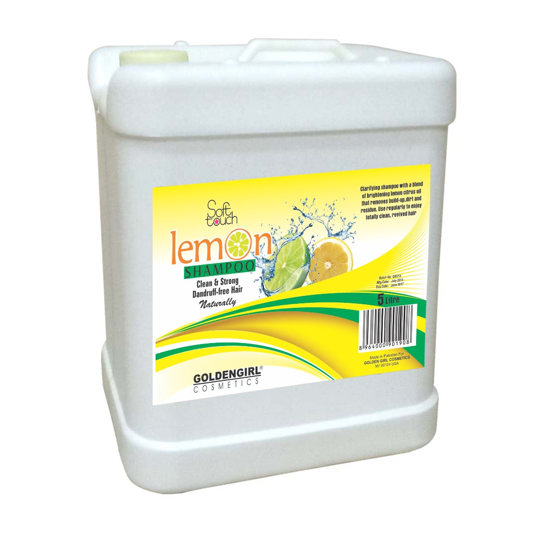 Lemon  Shampoo 5 Ltr - Golden Girl Cosmetics