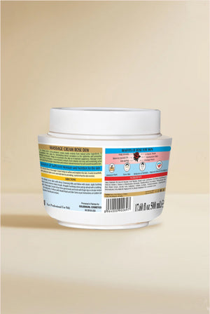 Massage Cream (Rose Dew) - Golden Girl Cosmetics