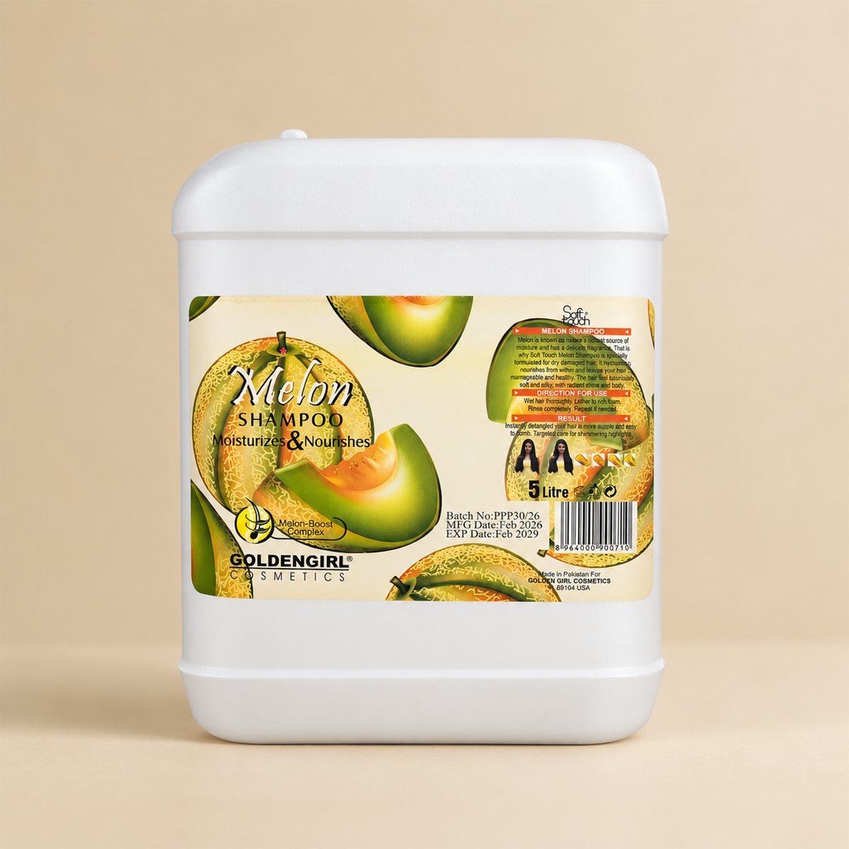 Melon Shampoo - Golden Girl Cosmetics