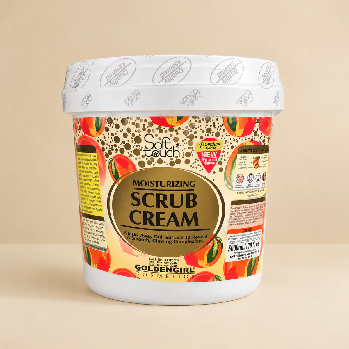 Scrub Cream - Golden Girl Cosmetics