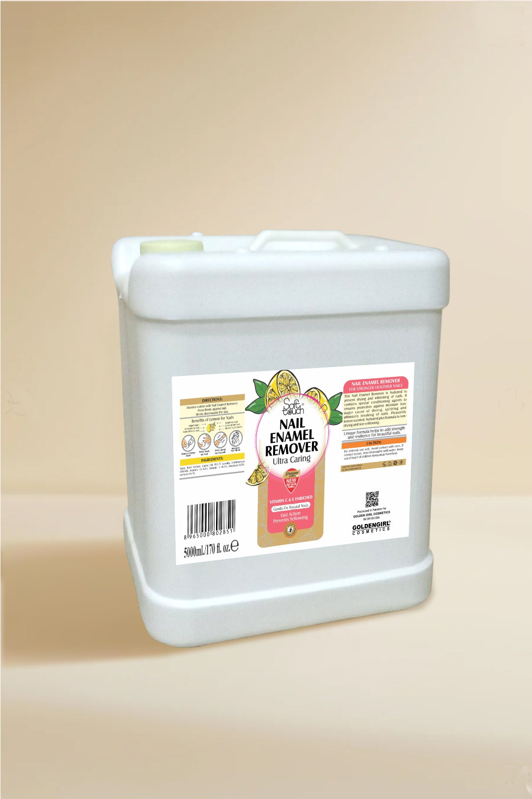 Nail Enamel Remover - Golden Girl Cosmetics