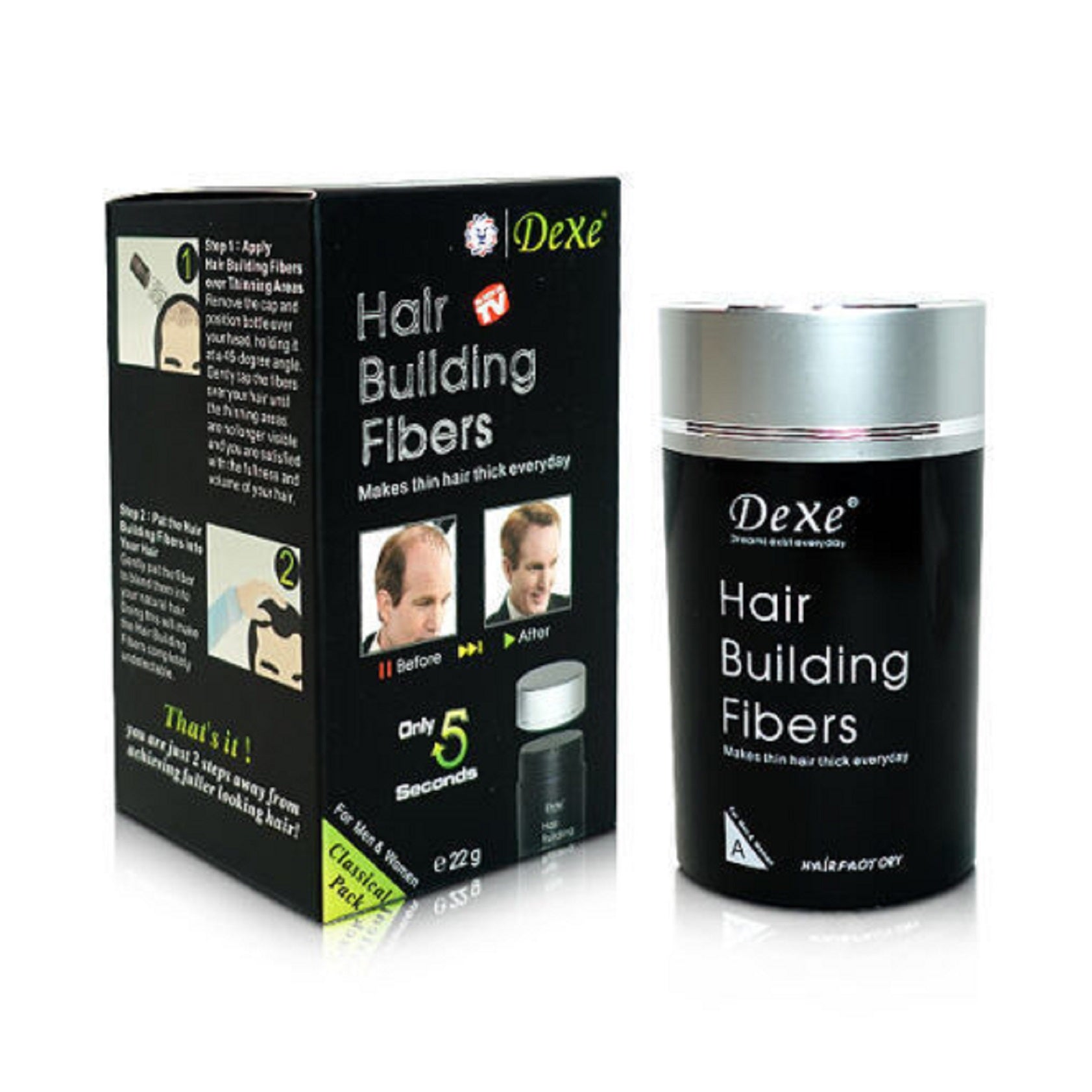 Dexe Hair Fiber - Golden Girl Cosmetics