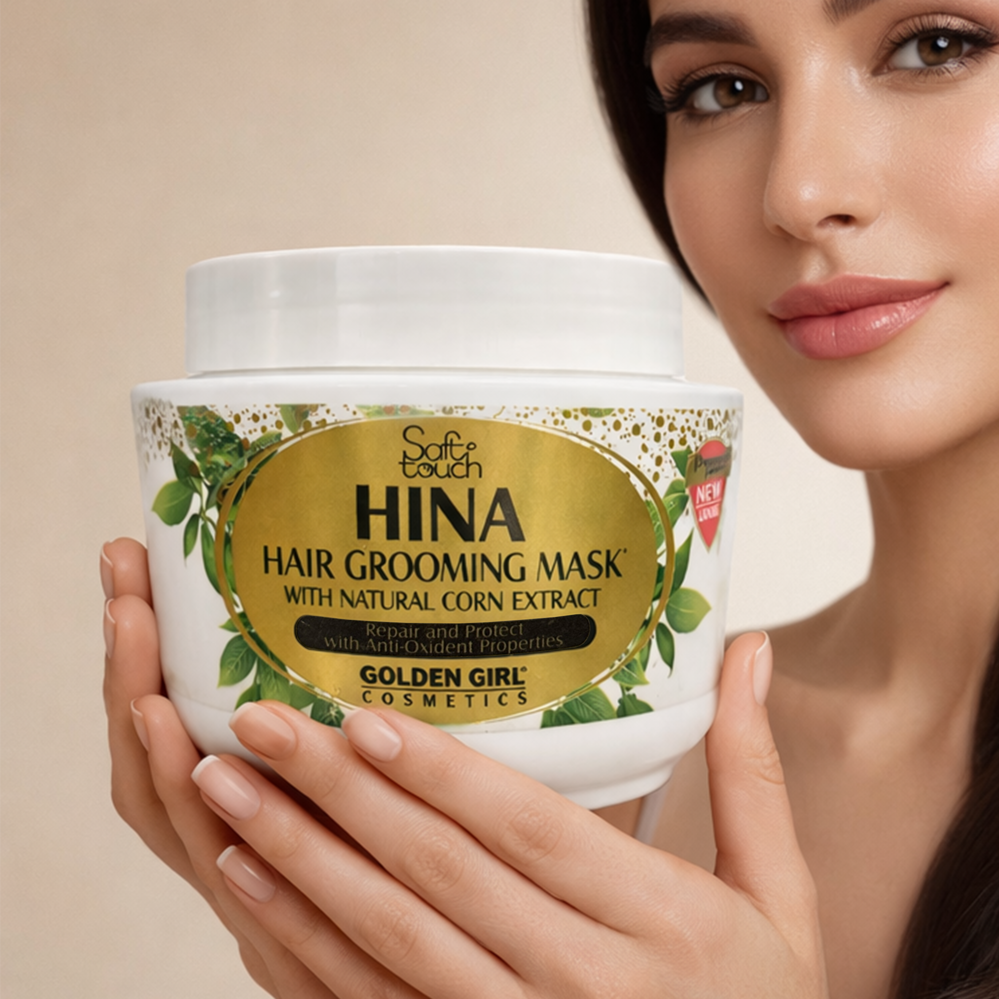 Hina Hair Grooming Mask - Golden Girl Cosmetics