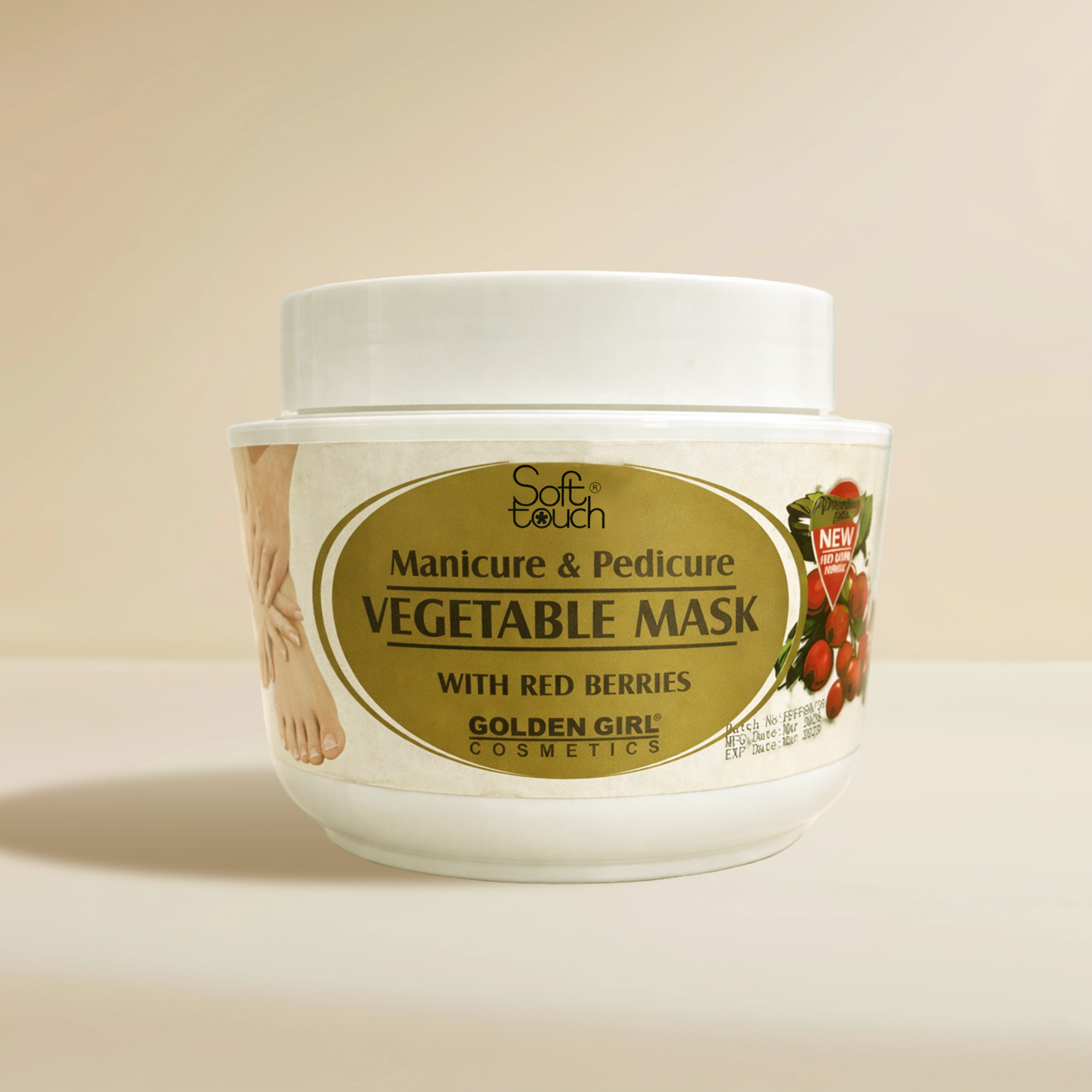 Manicure & Pedicure Vegetable Mask - Golden Girl Cosmetics