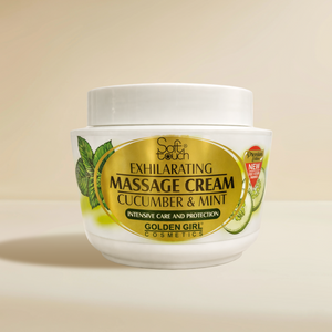 Massage Cream Cucumber & Mint - Golden Girl Cosmetics