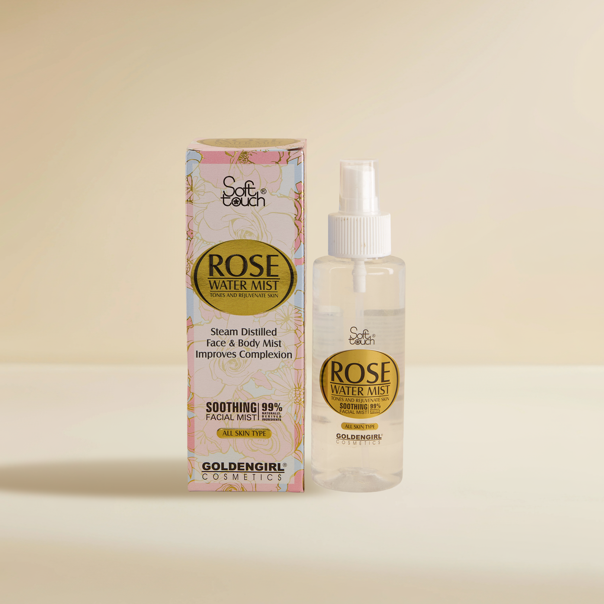 Soft Touch Rose Water - Golden Girl Cosmetics