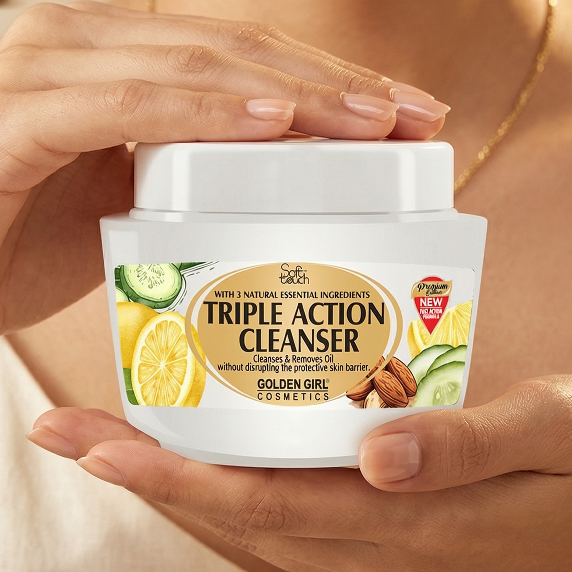 Triple Action Cleanser - Golden Girl Cosmetics