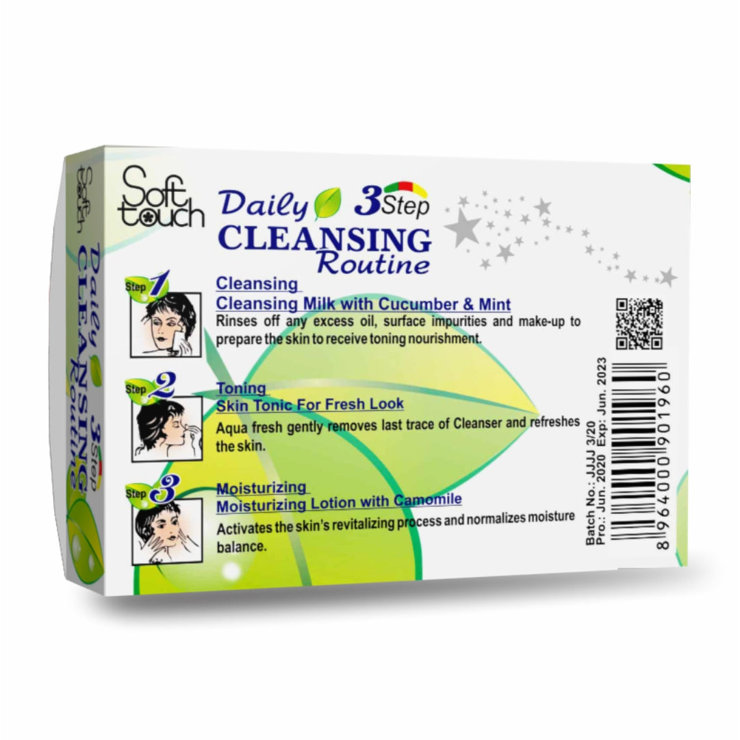 Daily Cleansing Routine (3 Sachet Pack) 3 sachets - Golden Girl Cosmetics
