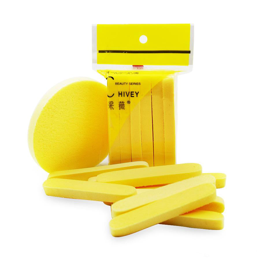 Disposable Sponge 12 Pieces - Golden Girl Cosmetics