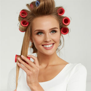 Self Grip Hair Rollers 6 Pcs - Golden Girl Cosmetics