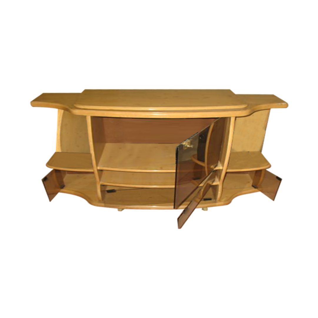 Wooden Table for Salon - Golden Girl Cosmetics