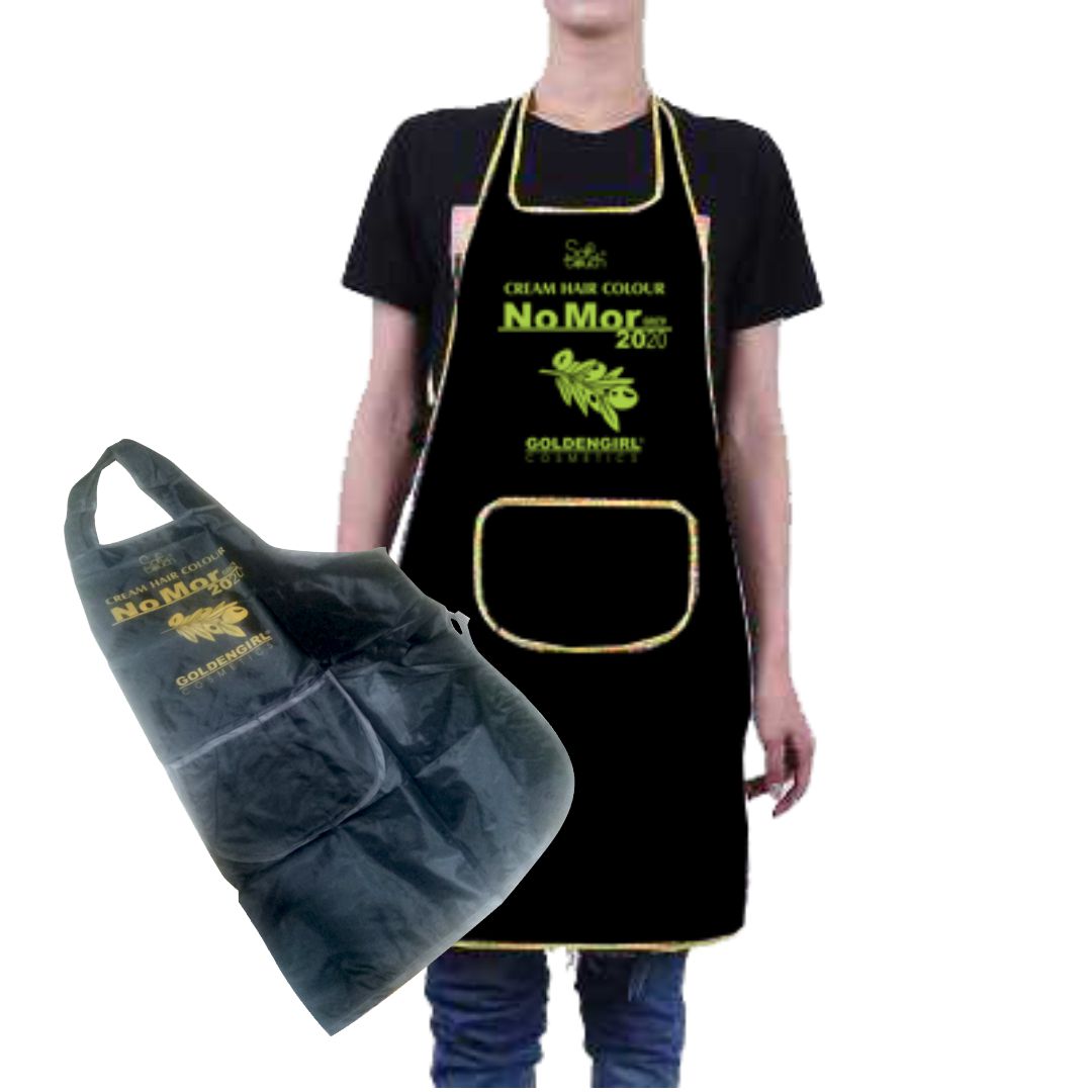 Neck Apron Black - Golden Girl Cosmetics