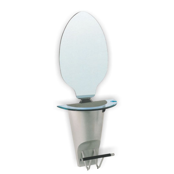 Modern Hair Salon Mirror Station