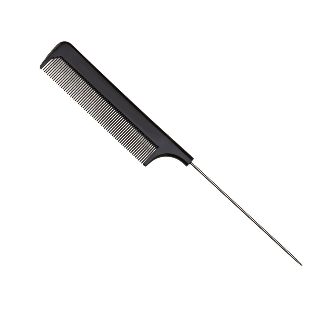 Tail Comb Metal Handle - Golden Girl Cosmetics